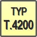 Piktogram - Typ: T.4200
